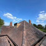 Reclaimed clay tiles