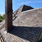 Reclaimed clay tiles
