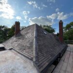 Reclaimed clay tiles