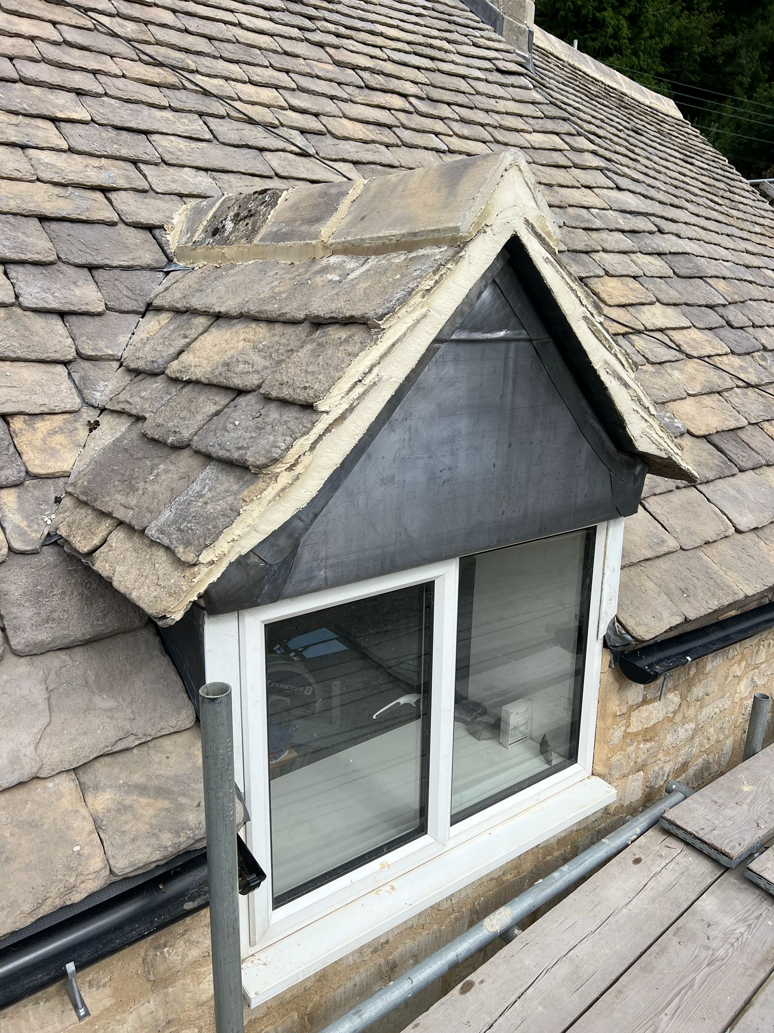 Roof rescue after